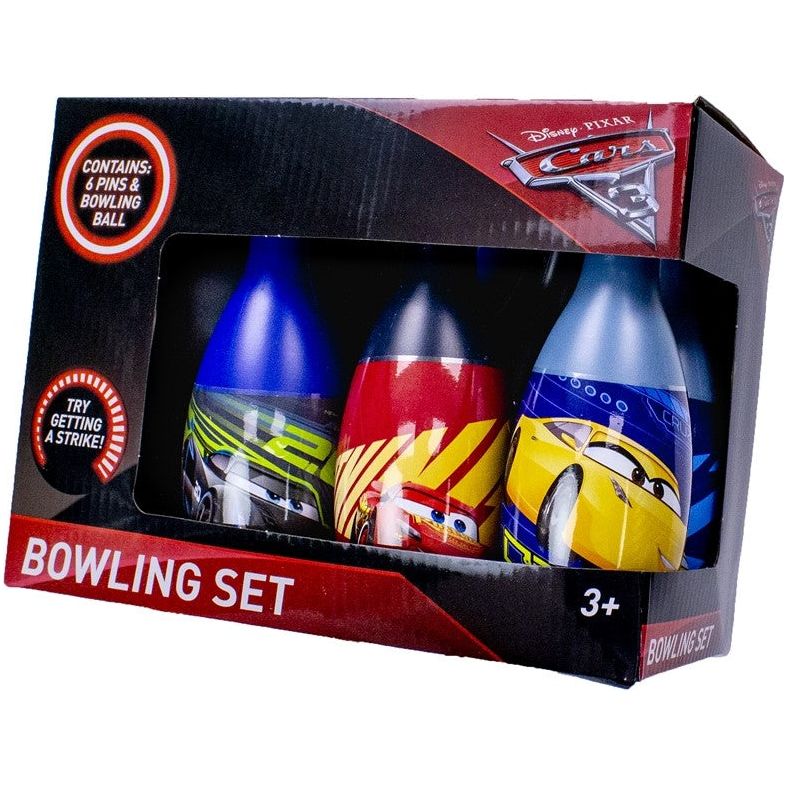 Disney Cars 3 Kinder Bowlingset - Spielspaß im Freien mit den Kinohelden von Cars