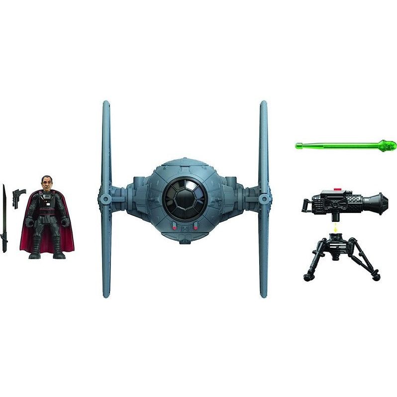 Hasbro - Disney - Star Wars - Mission Fleet - Spielset, Fahrzeug mit Figur, Outland Tie Fighter