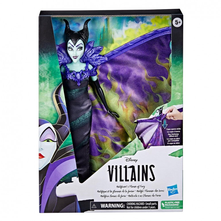 Hasbro - Disney - Maleficent Flames of Fury Disney ́Villains Puppe - Sammlerstück - F4993