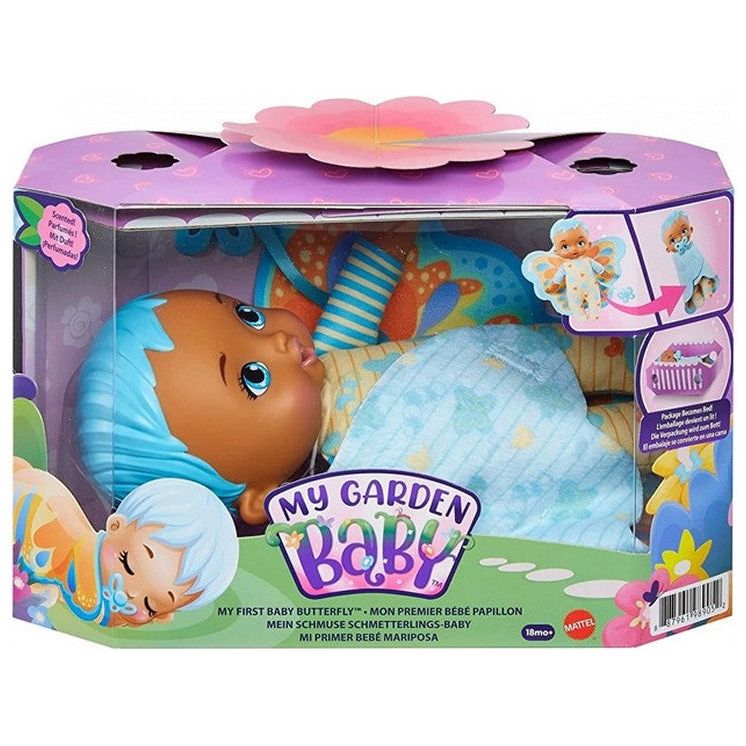 Mattel My Garden Baby Puppe Mein Schmuse Schmetterlings Baby